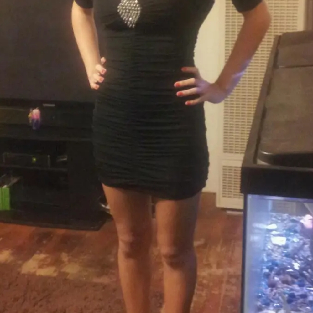 Sexy Black Mini Dress 👗 - Picture 11 of 11